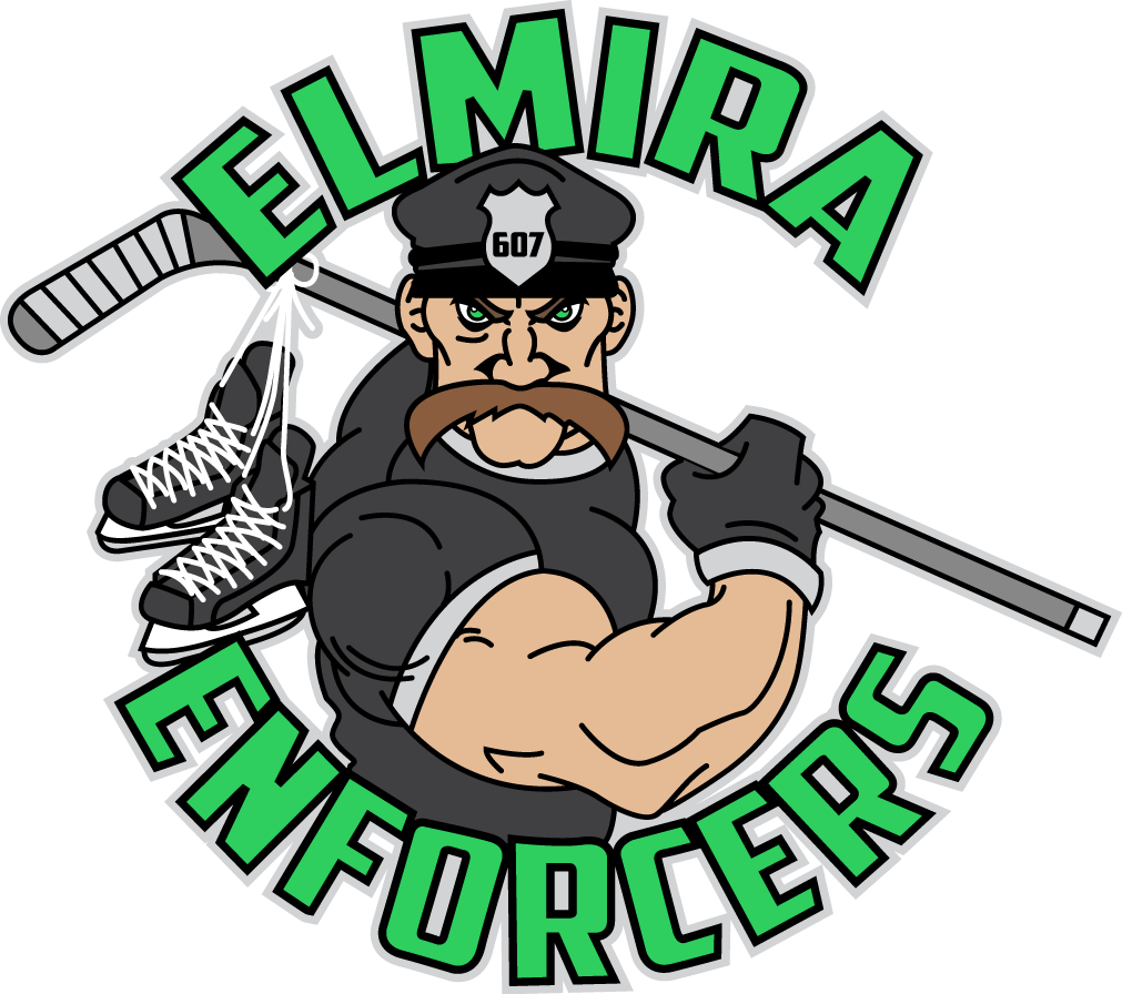 Elmira Enforcers 2018-Pres Primary Logo iron on transfers for clothing